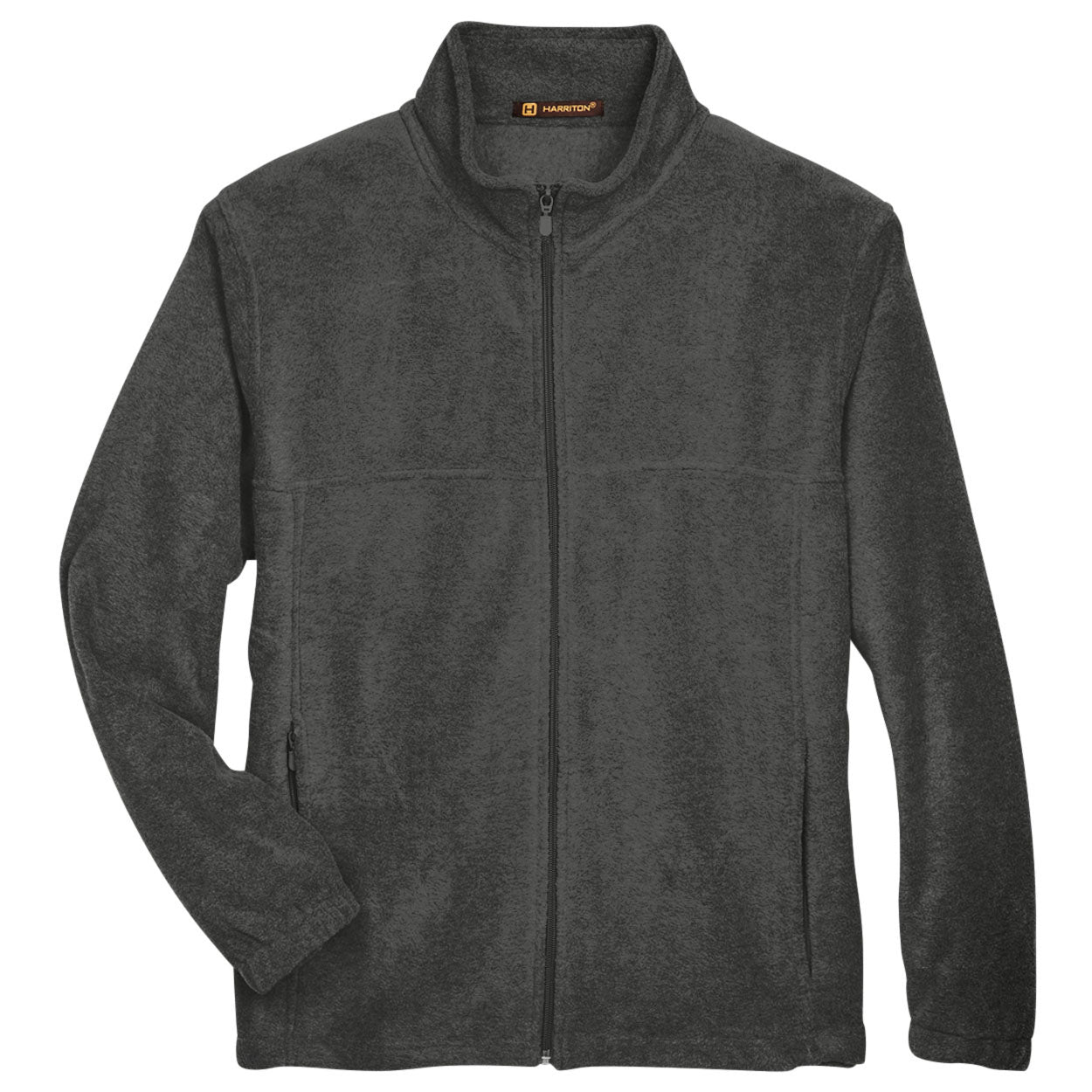 Black Jackets - Soft Fleece - Harriton - Comfortable Wear