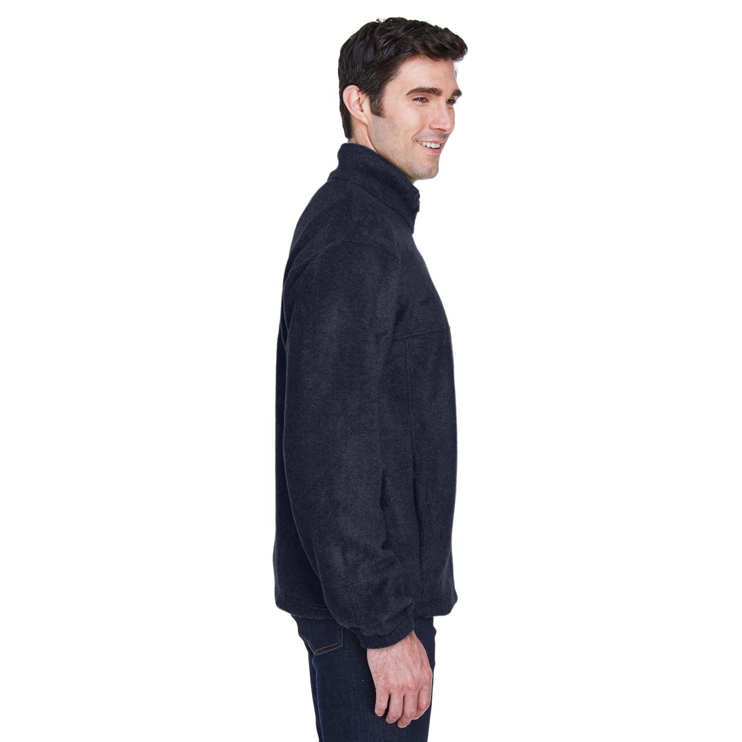 Black Jackets - Soft Fleece - Harriton - Comfortable Wear