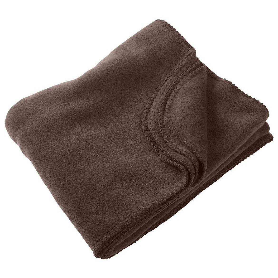 Black Fleece Blanket - Harriton - Pill-Free Soft