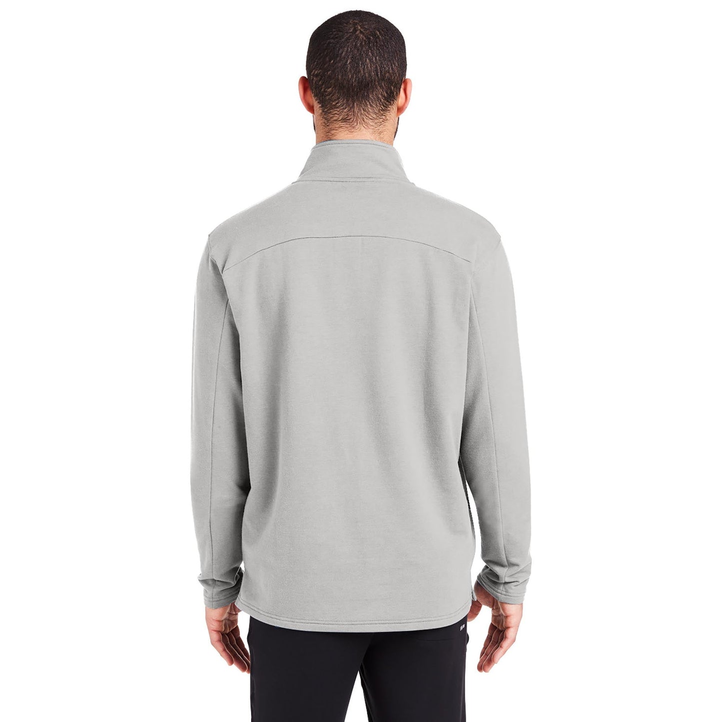 Black Sweatshirts - Cozy Quarter-Zip - Glyder - Soft Fleece