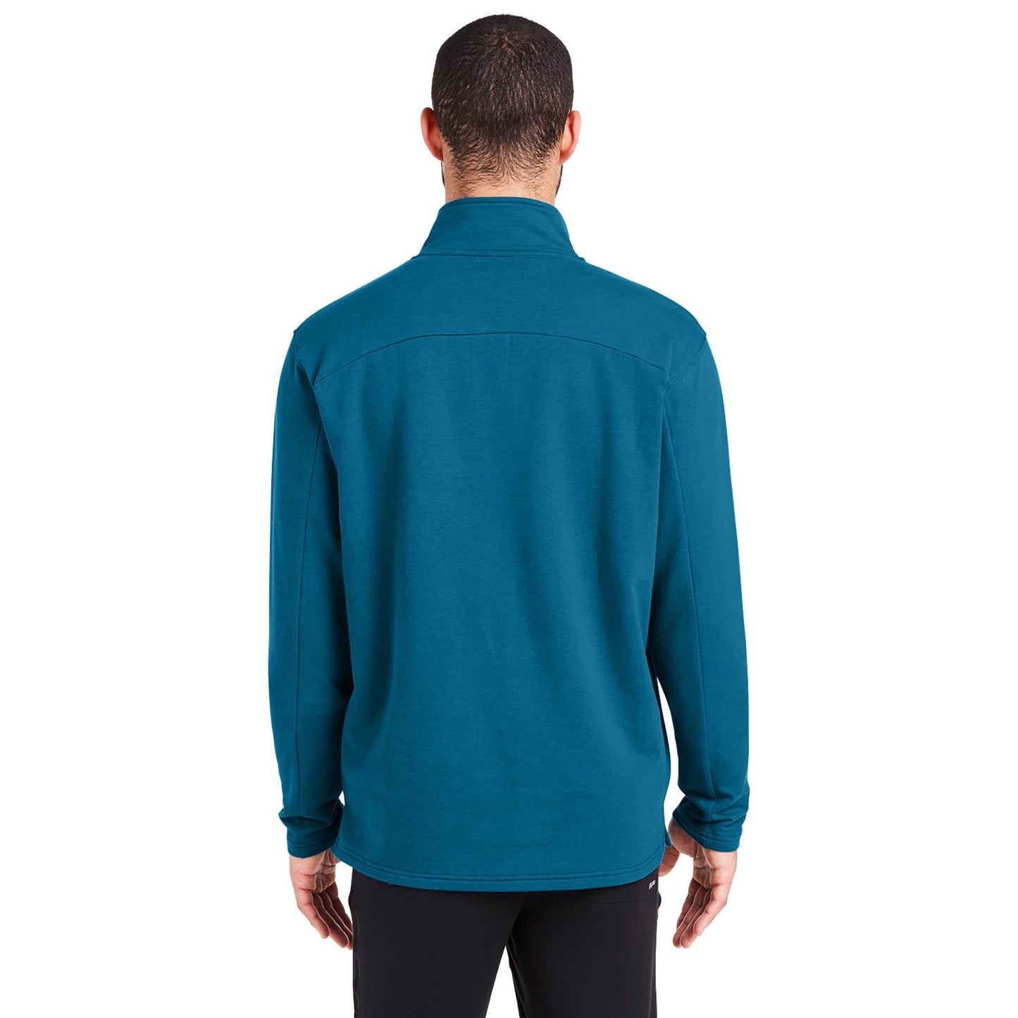 Black Sweatshirts - Cozy Quarter-Zip - Glyder - Soft Fleece