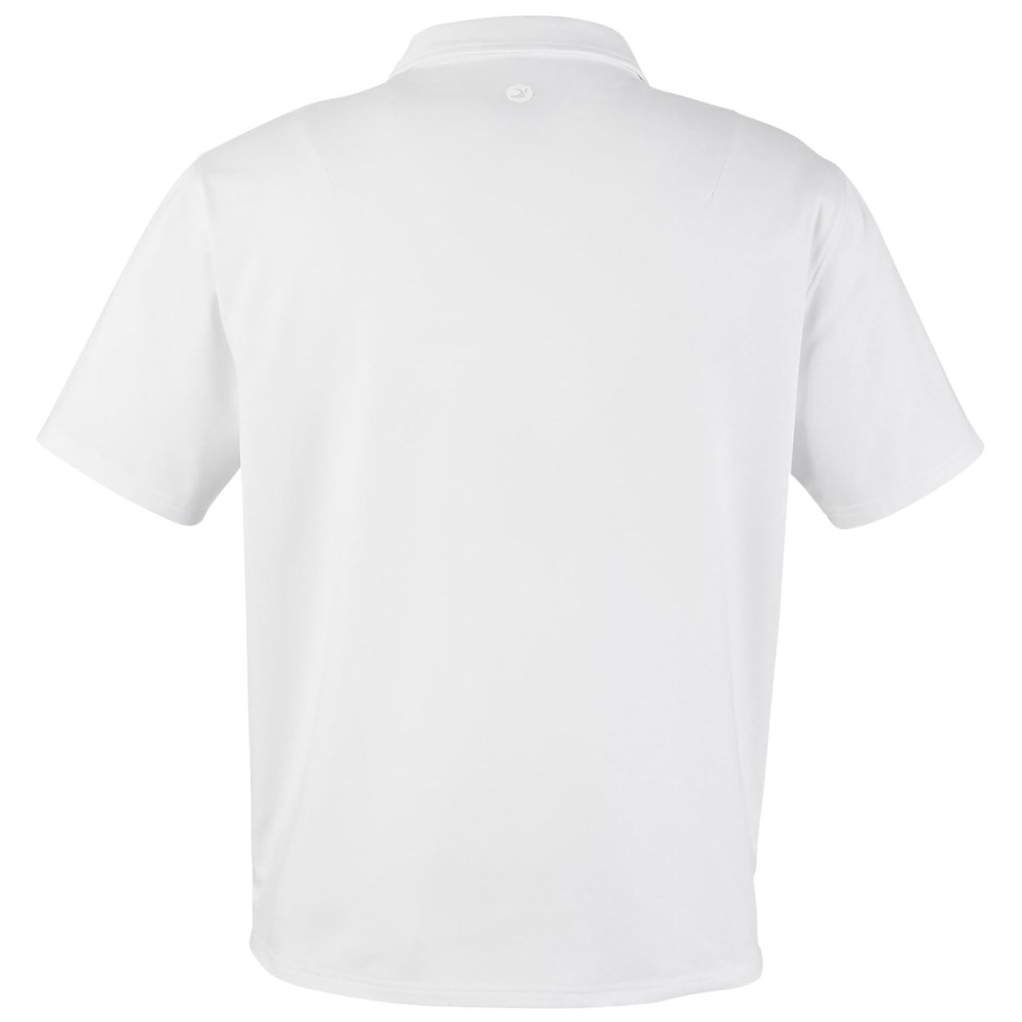 Black Polo Shirts - Glyder - Marbled Jersey Fabric