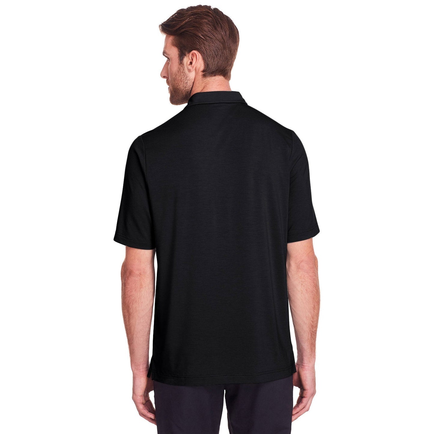 Black Polo Shirt - North End - Stretch Performance