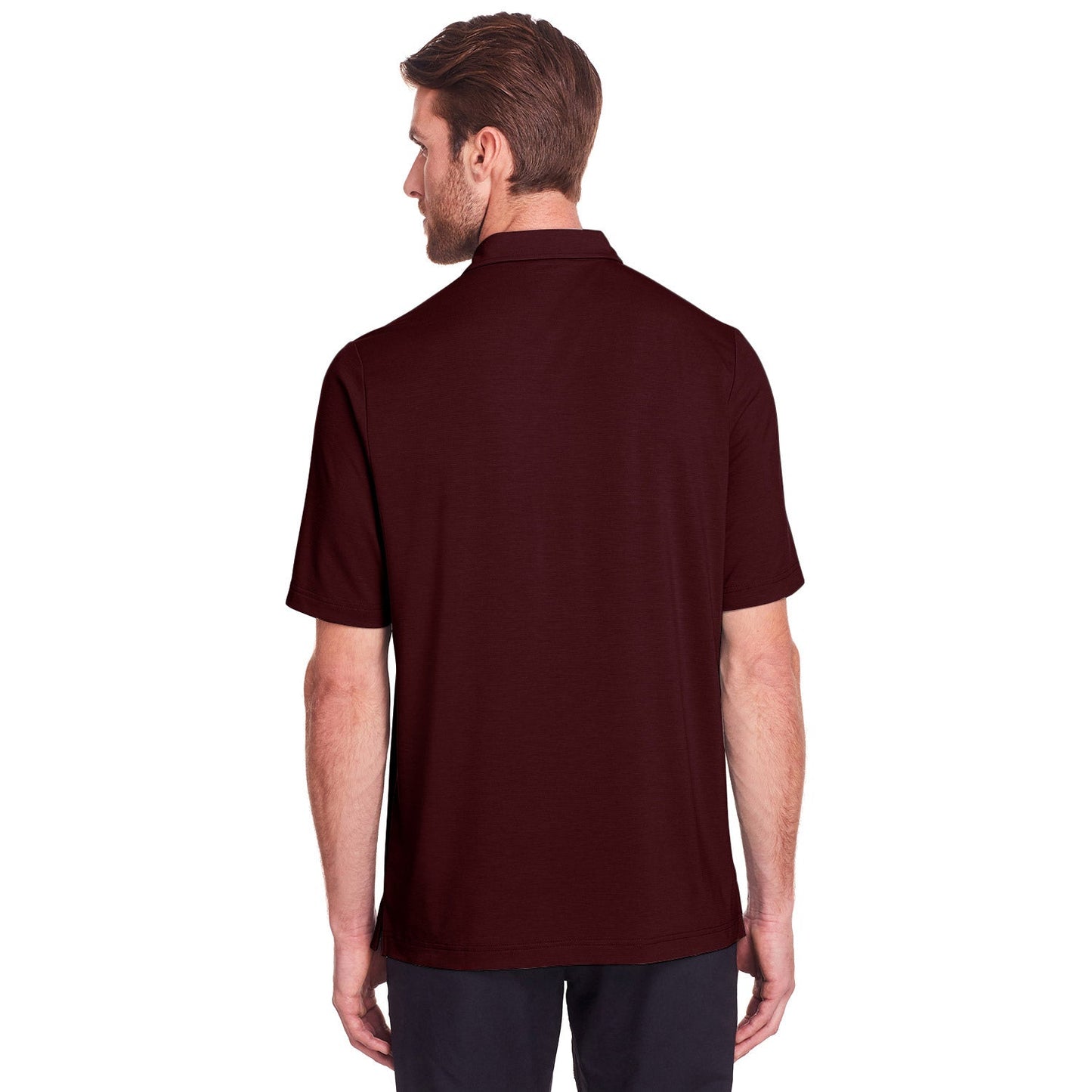 Black Polo Shirt - North End - Stretch Performance