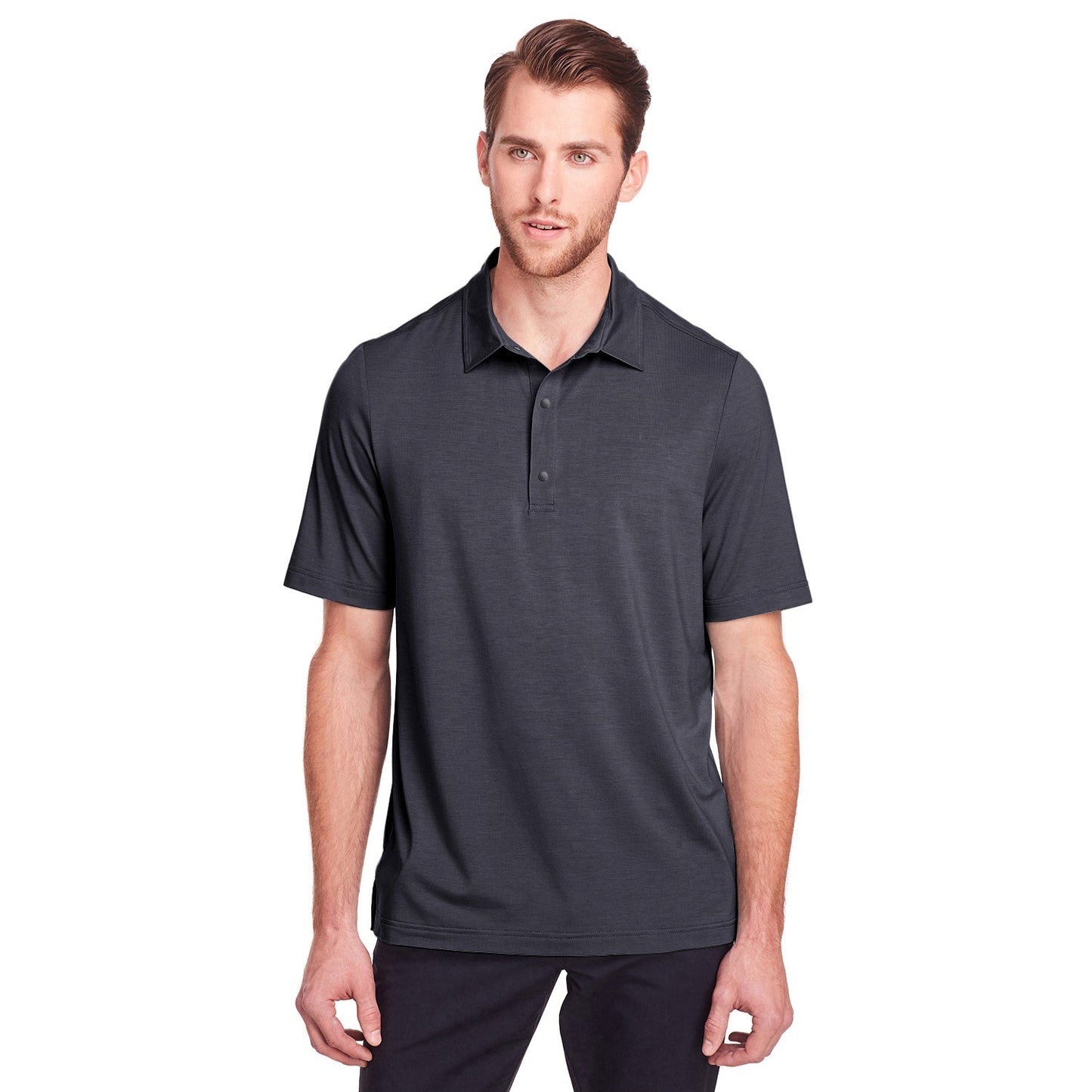 Black Polo Shirt - North End - Stretch Performance