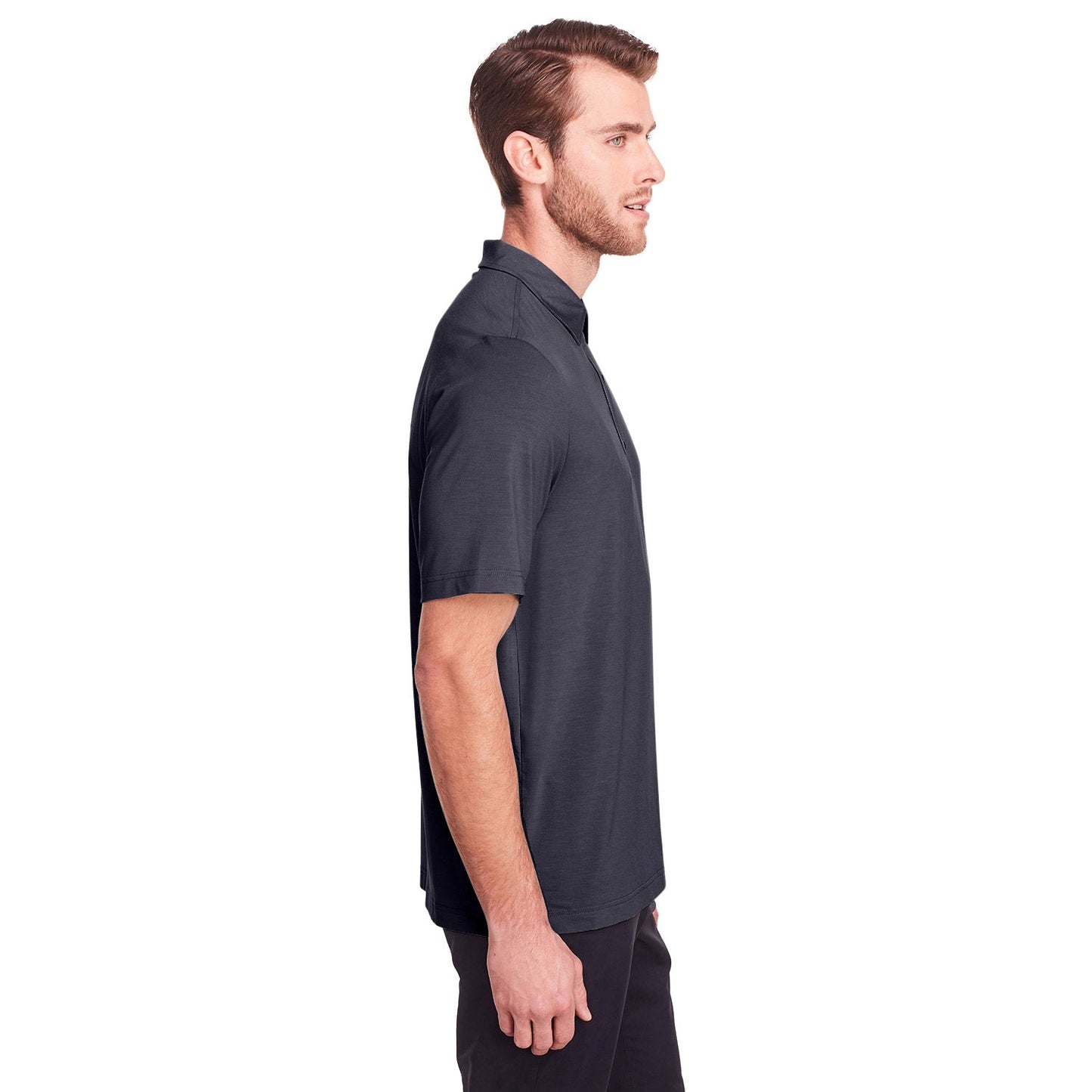 Black Polo Shirt - North End - Stretch Performance