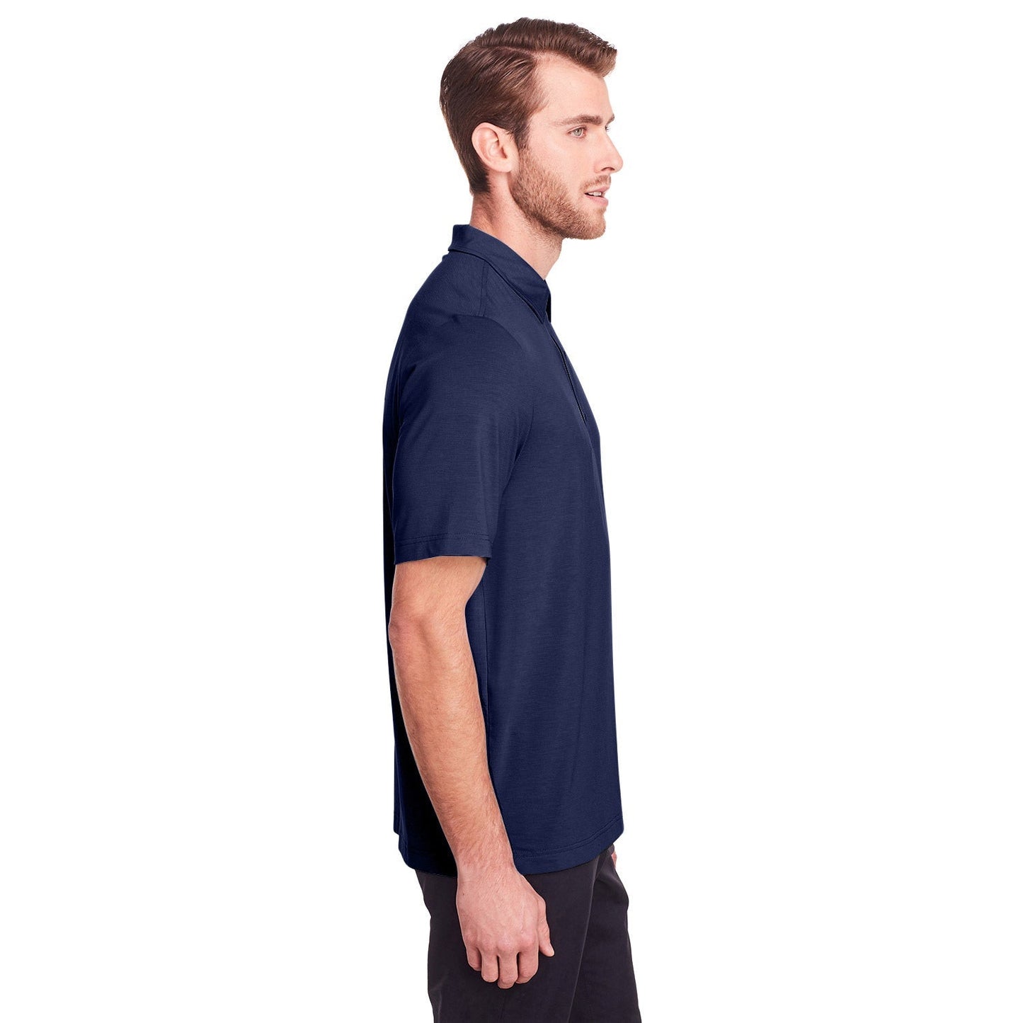 Black Polo Shirt - North End - Stretch Performance