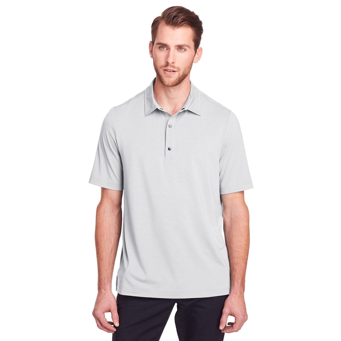 Black Polo Shirt - North End - Stretch Performance