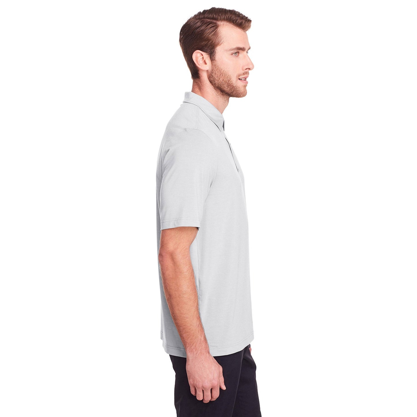 Black Polo Shirt - North End - Stretch Performance