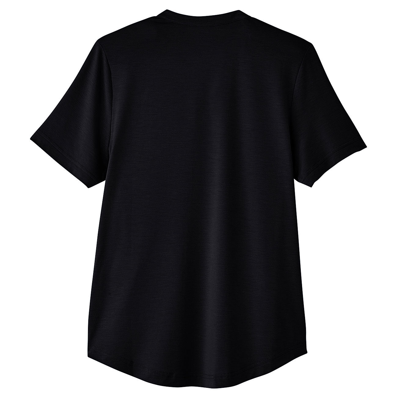 Black Stretch Henley Shirt - North End - Moisture Wicking