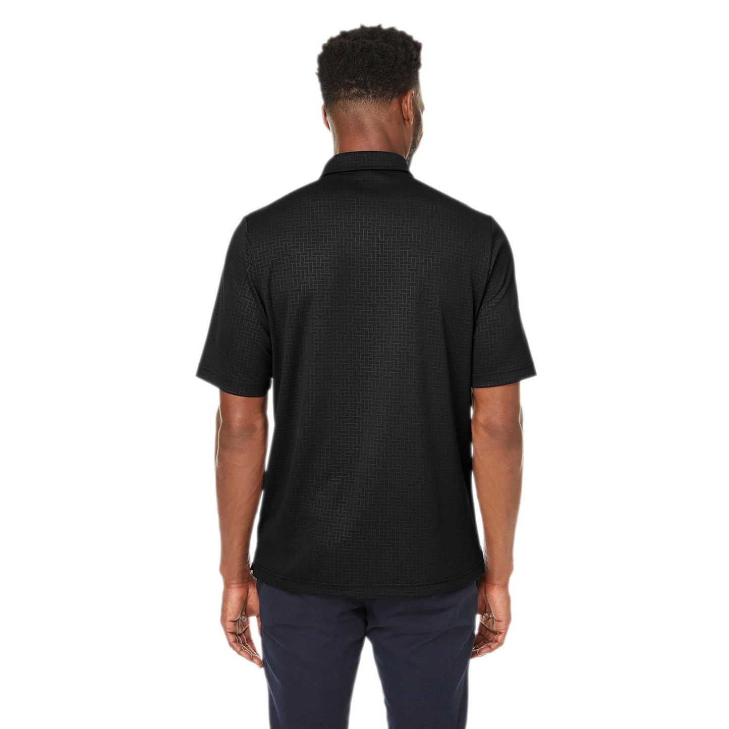 Black Polo Shirt - North End - Eco-Friendly Fabric