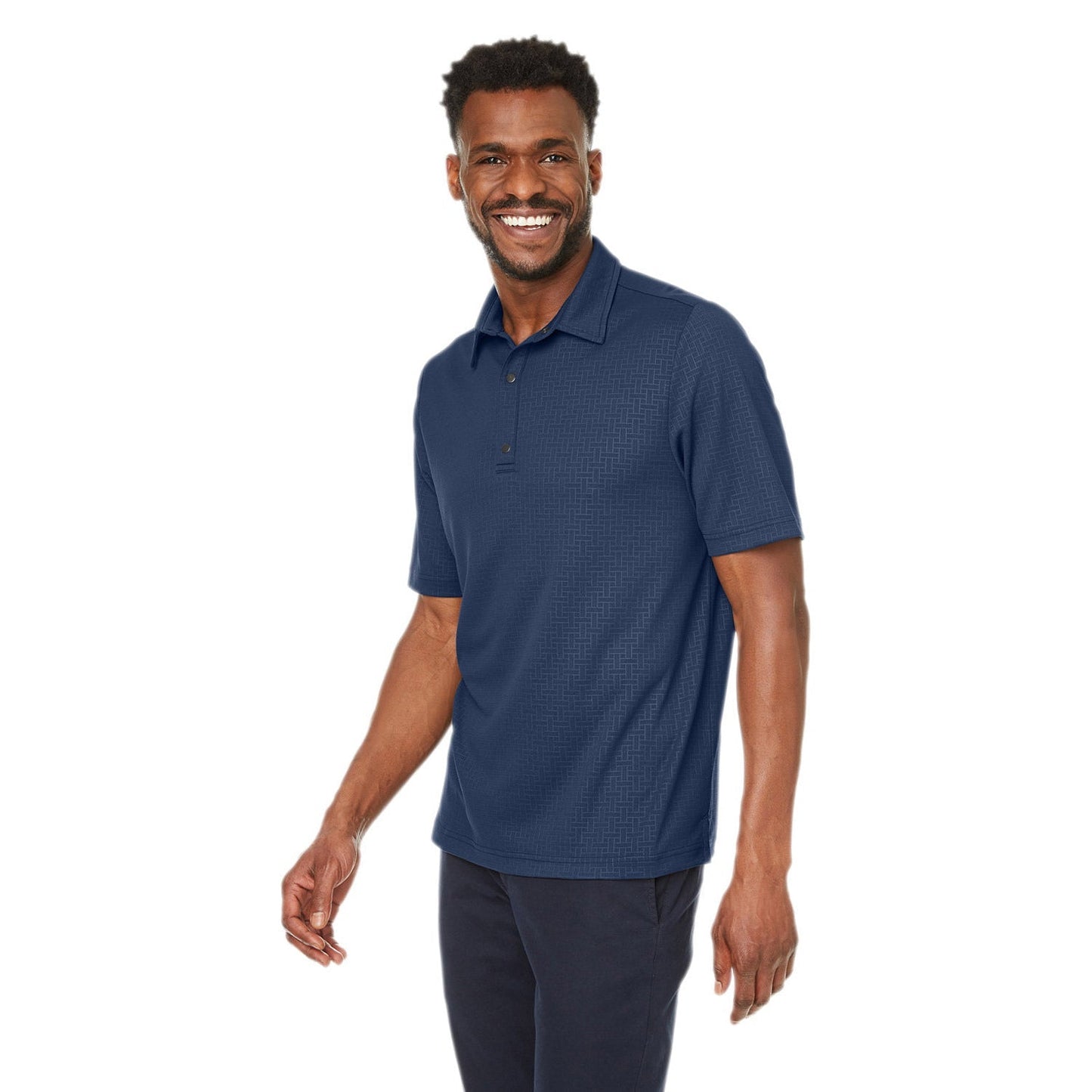 Black Polo Shirt - North End - Eco-Friendly Fabric