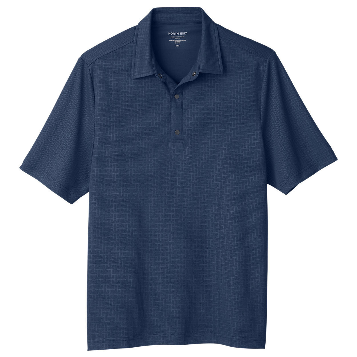 Black Polo Shirt - North End - Eco-Friendly Fabric
