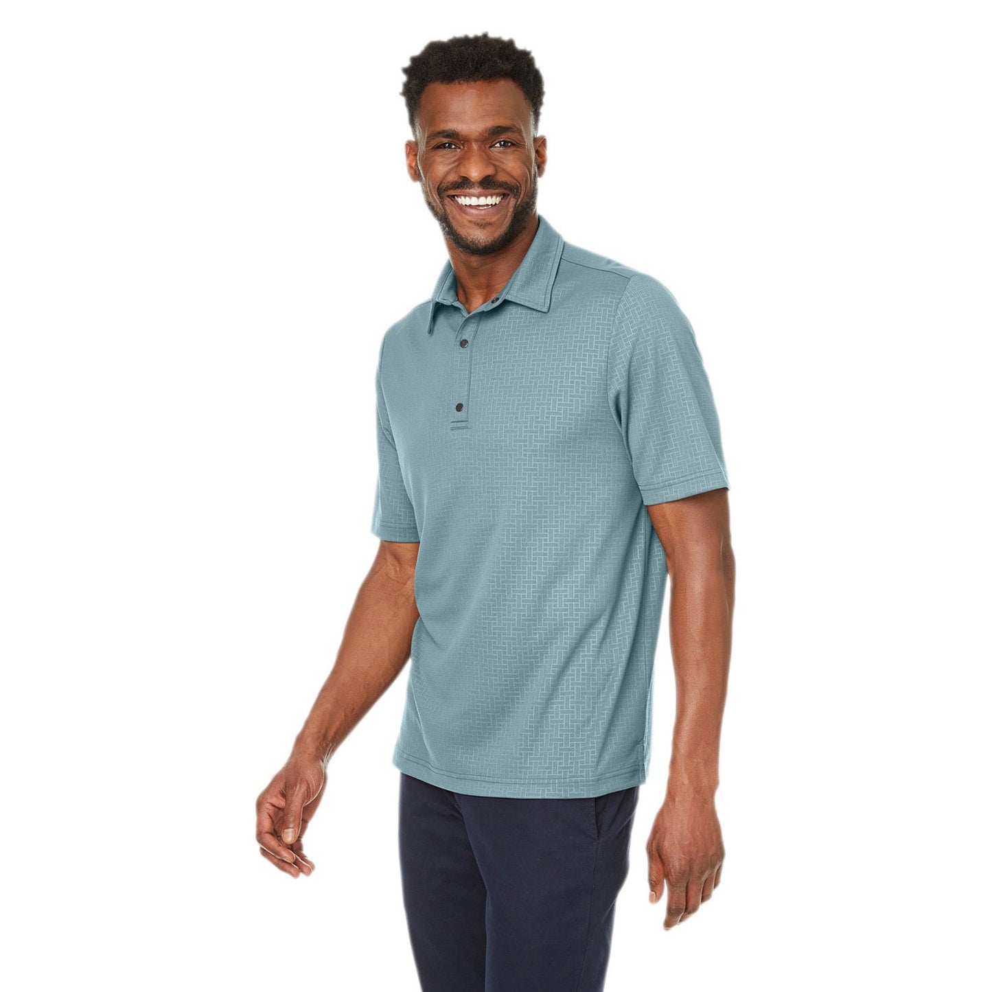 Black Polo Shirt - North End - Eco-Friendly Fabric