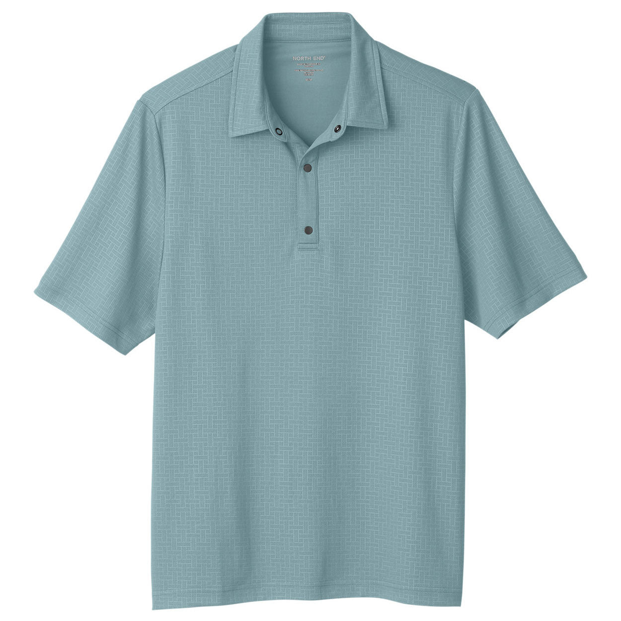 Black Polo Shirt - North End - Eco-Friendly Fabric