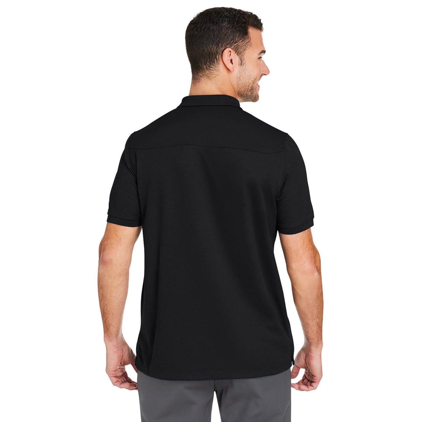 Black Polo Shirt - North End - Coolcore Fabric