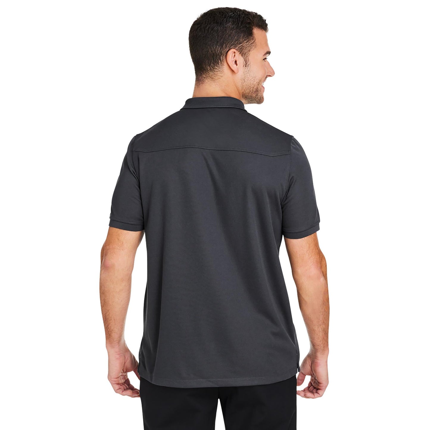Black Polo Shirt - North End - Coolcore Fabric