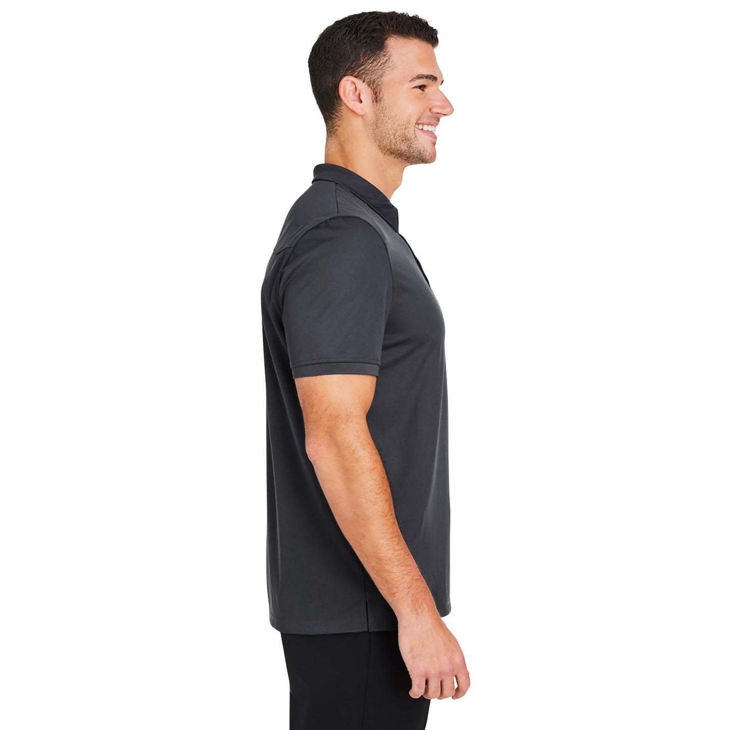 Black Polo Shirt - North End - Coolcore Fabric