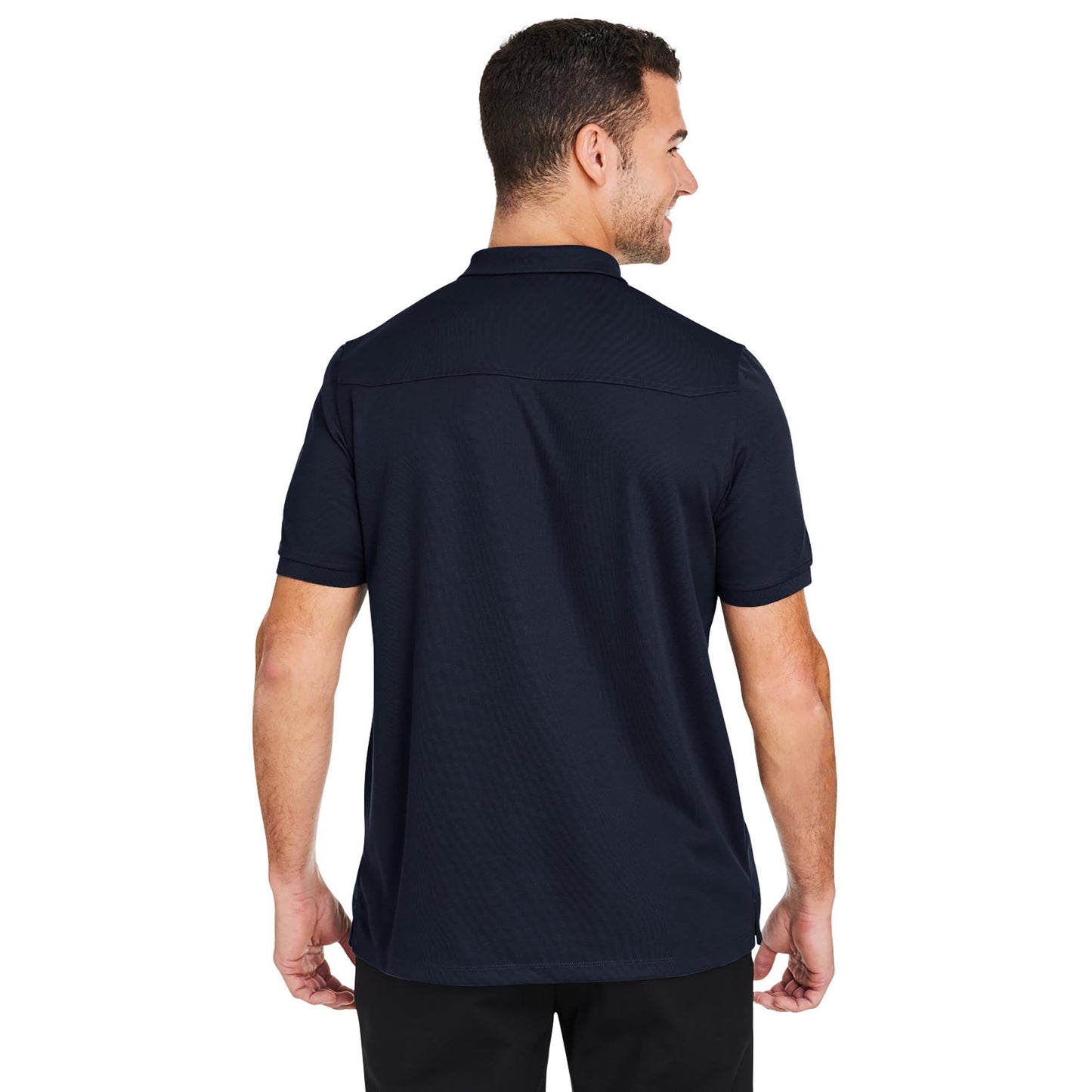 Black Polo Shirt - North End - Coolcore Fabric