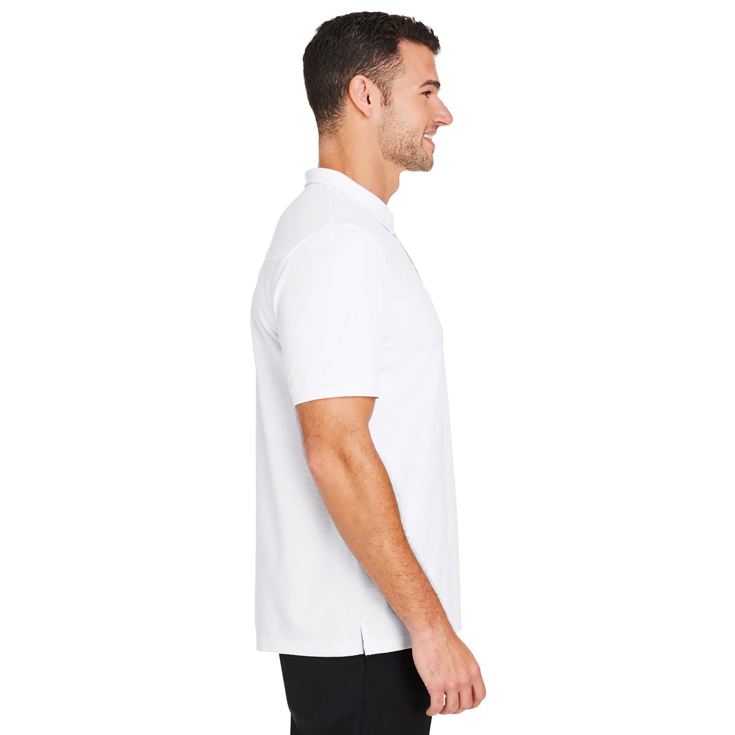 Black Polo Shirt - North End - Coolcore Fabric