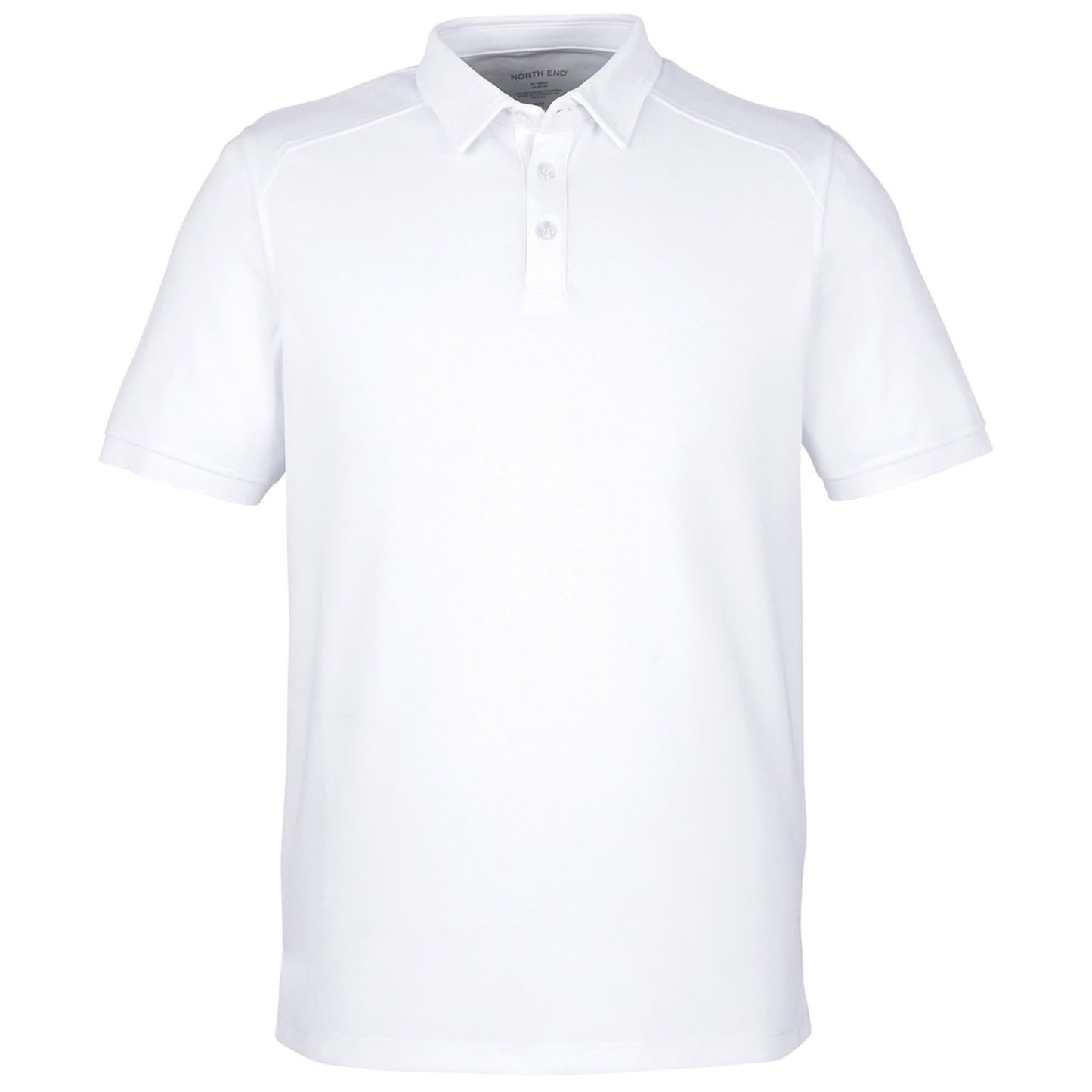 Black Polo Shirt - North End - Coolcore Fabric