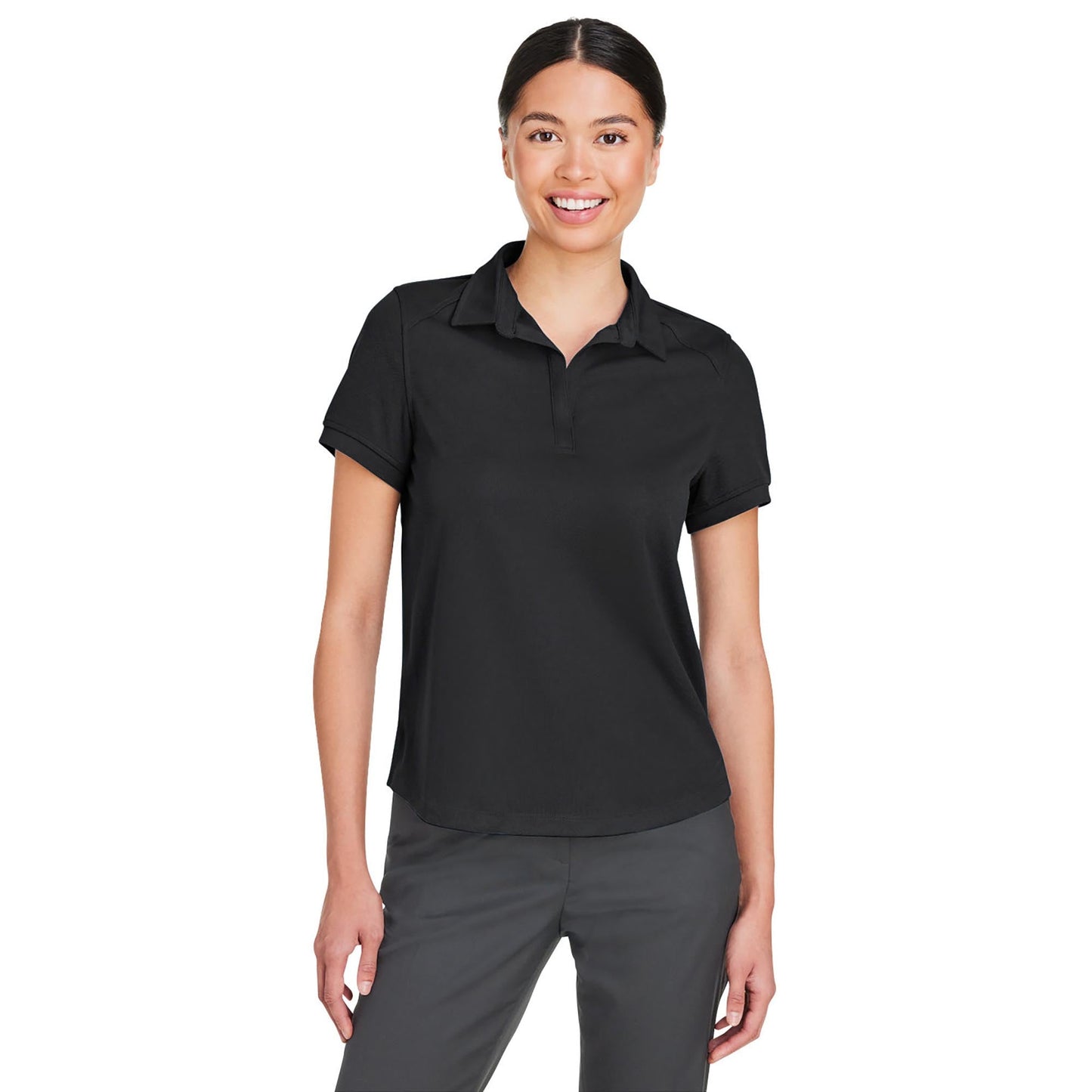 Black Polo Shirts - North End - Eco-Friendly Fabric
