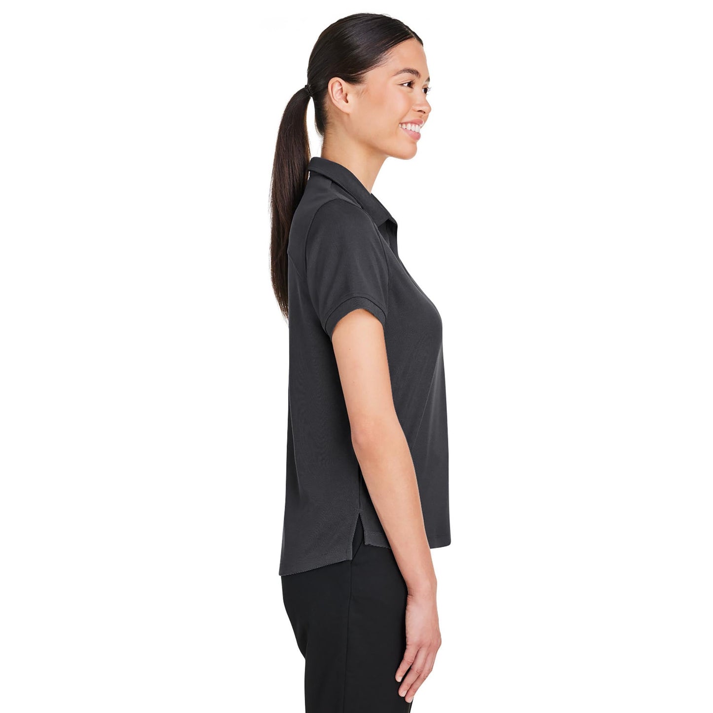 Black Polo Shirts - North End - Eco-Friendly Fabric