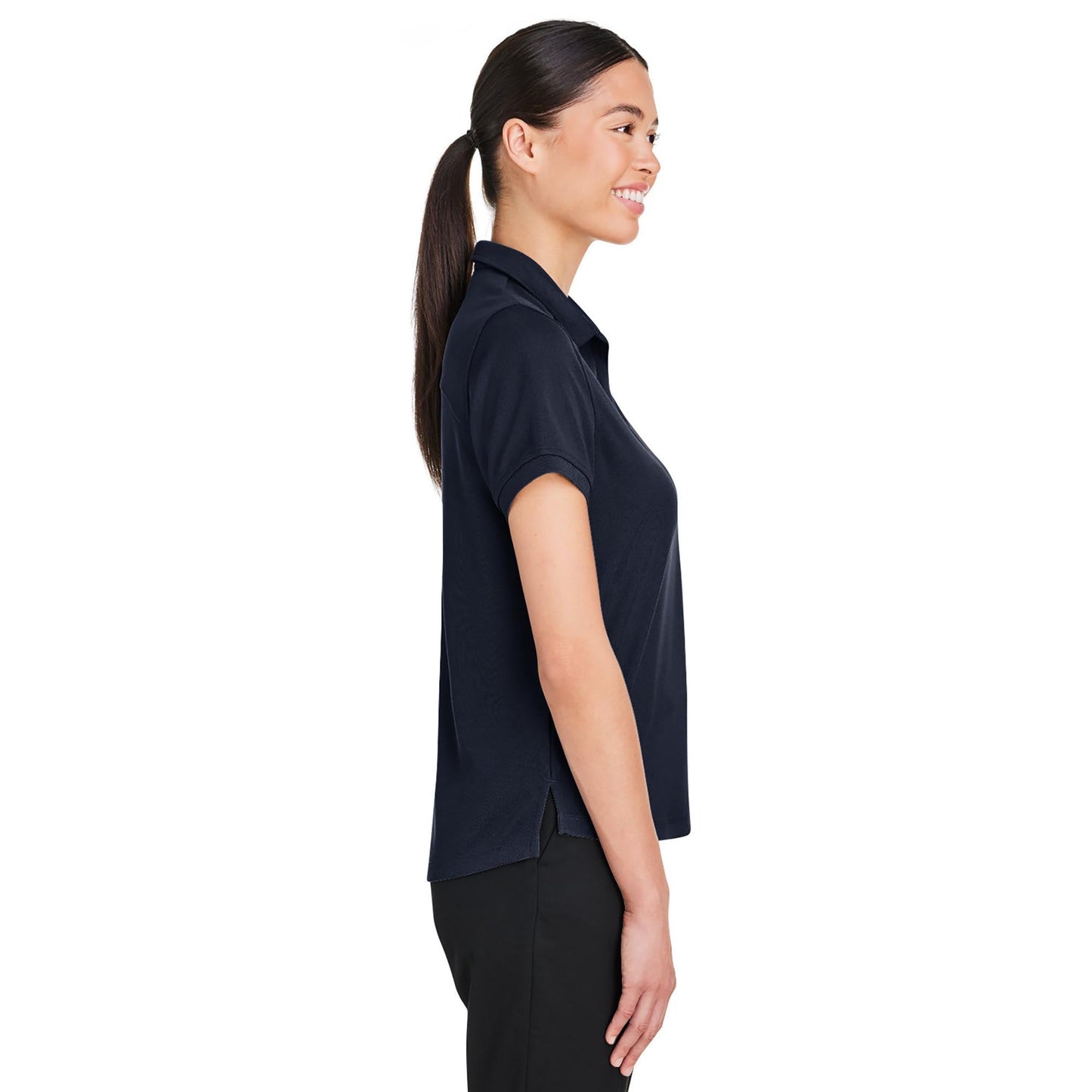 Black Polo Shirts - North End - Eco-Friendly Fabric
