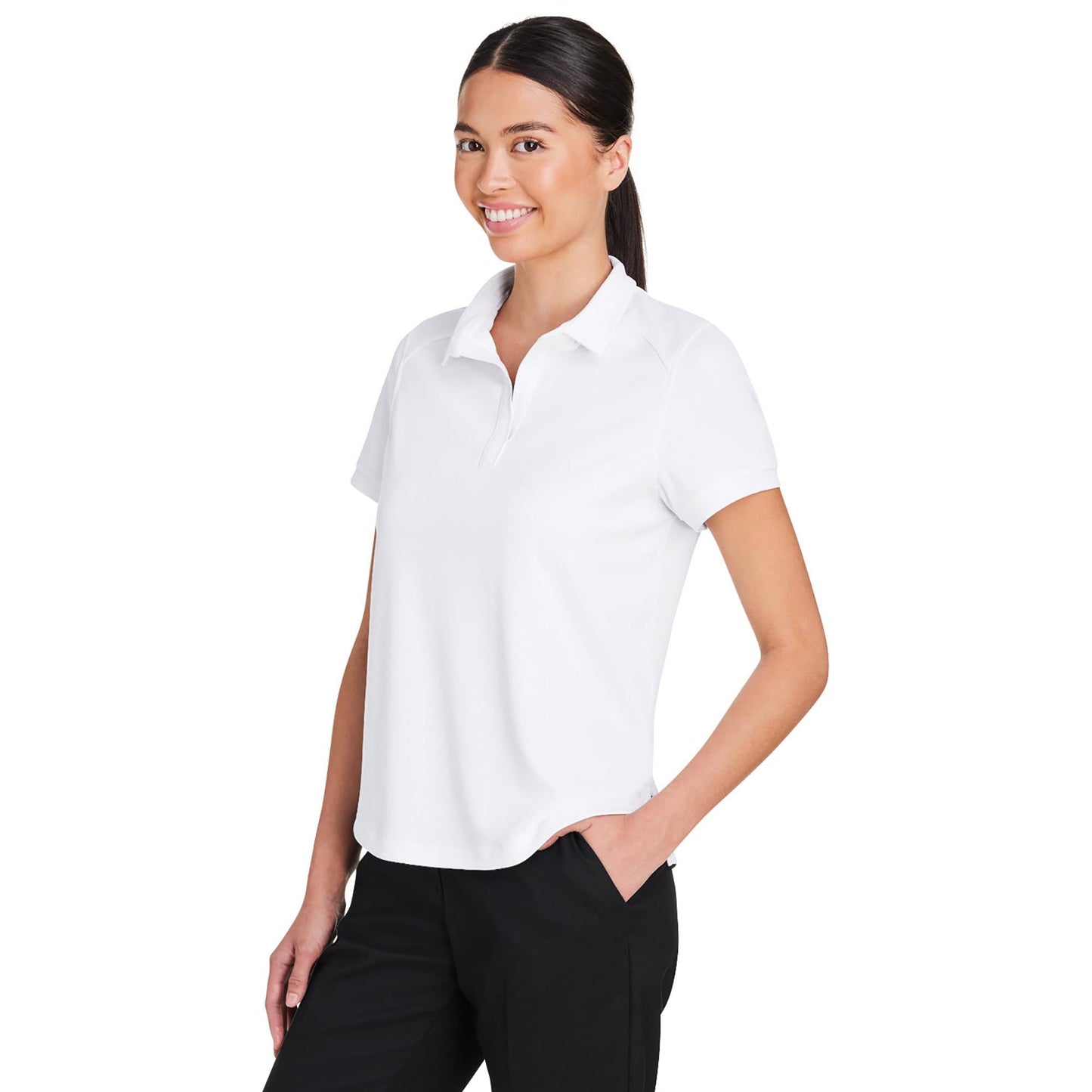 Black Polo Shirts - North End - Eco-Friendly Fabric
