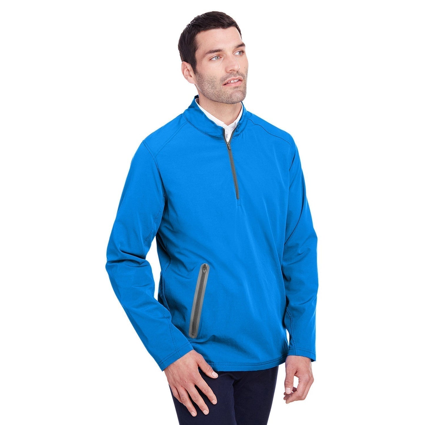 Black/Carbon Sweatshirt - North End - Stretch Fabric