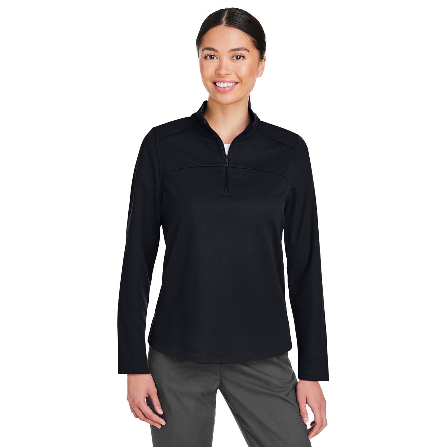 Black Jackets | North End - Tech Quarter-Zip - Eco Friendly