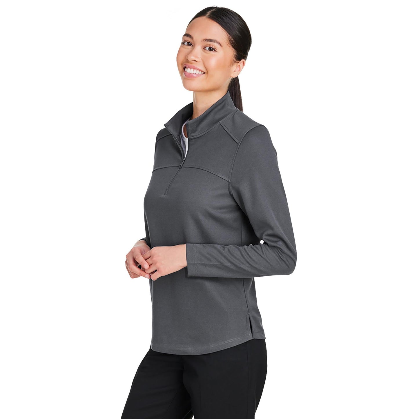 Black Jackets | North End - Tech Quarter-Zip - Eco Friendly
