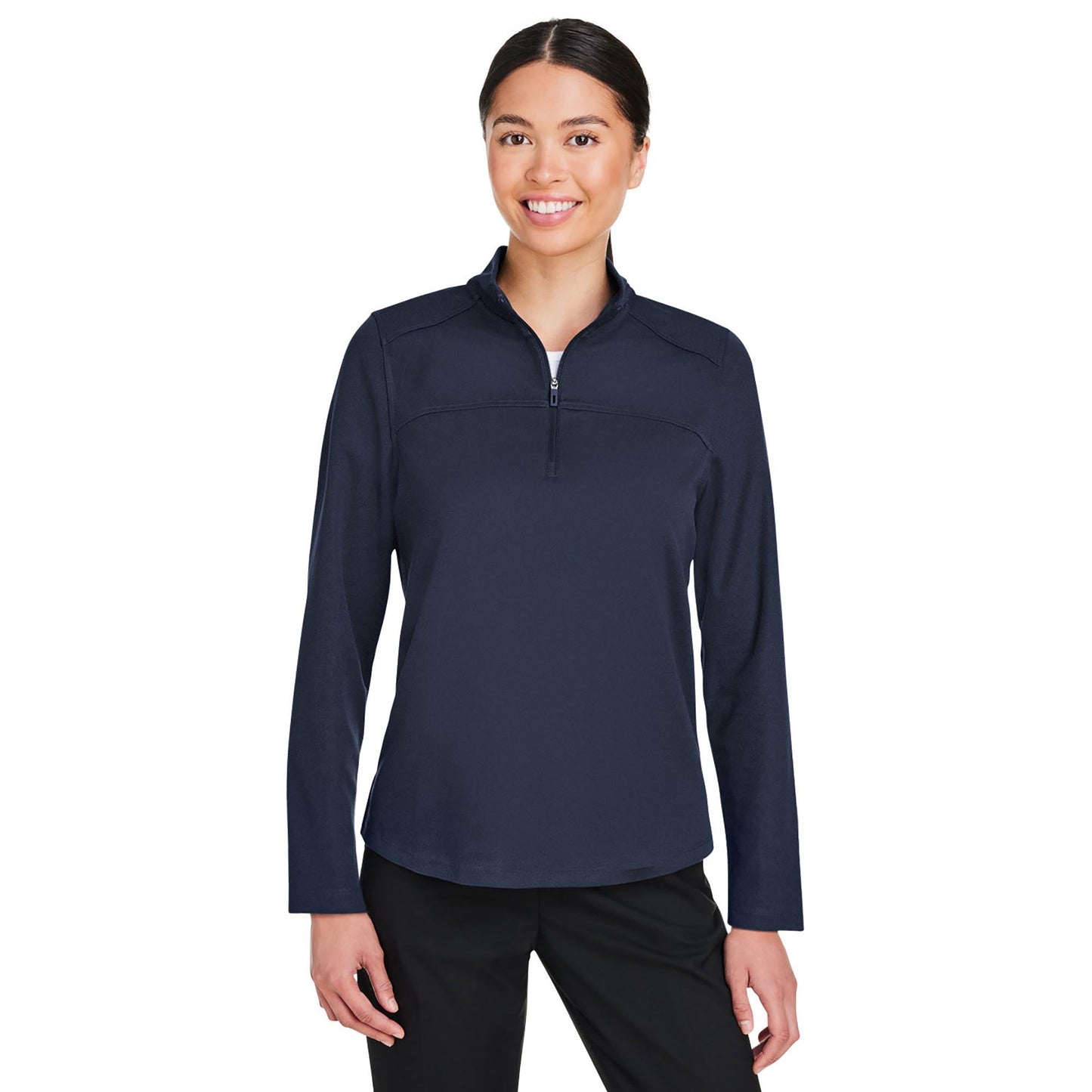 Black Jackets | North End - Tech Quarter-Zip - Eco Friendly
