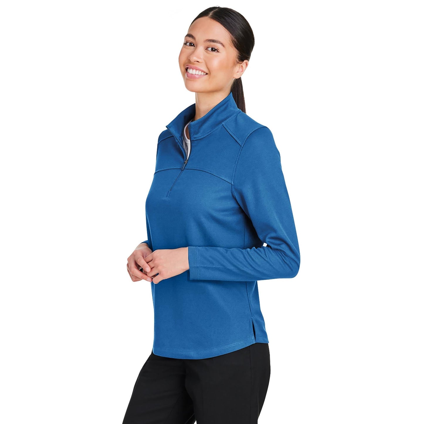 Black Jackets | North End - Tech Quarter-Zip - Eco Friendly