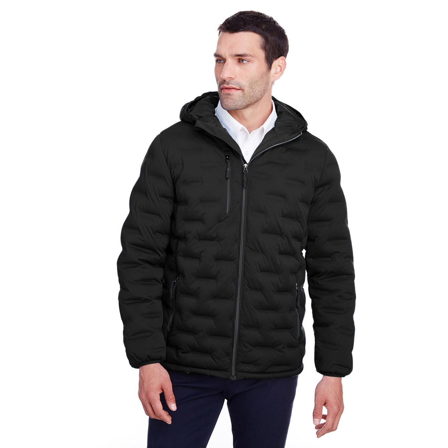 Black/Carbon Jacket - North End - Stylish and Warm