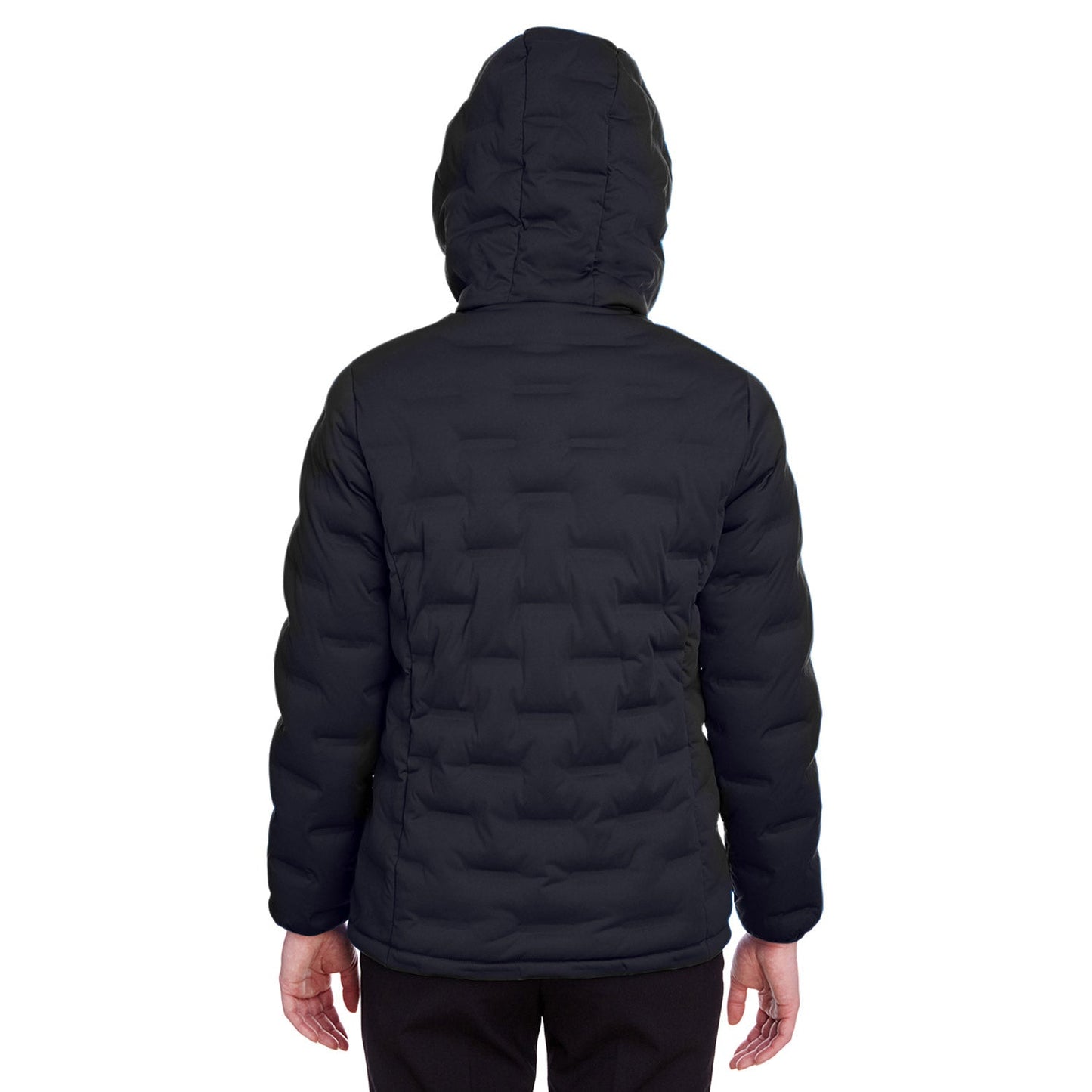 Black Loft Puffer Jacket - North End - Water-resistant