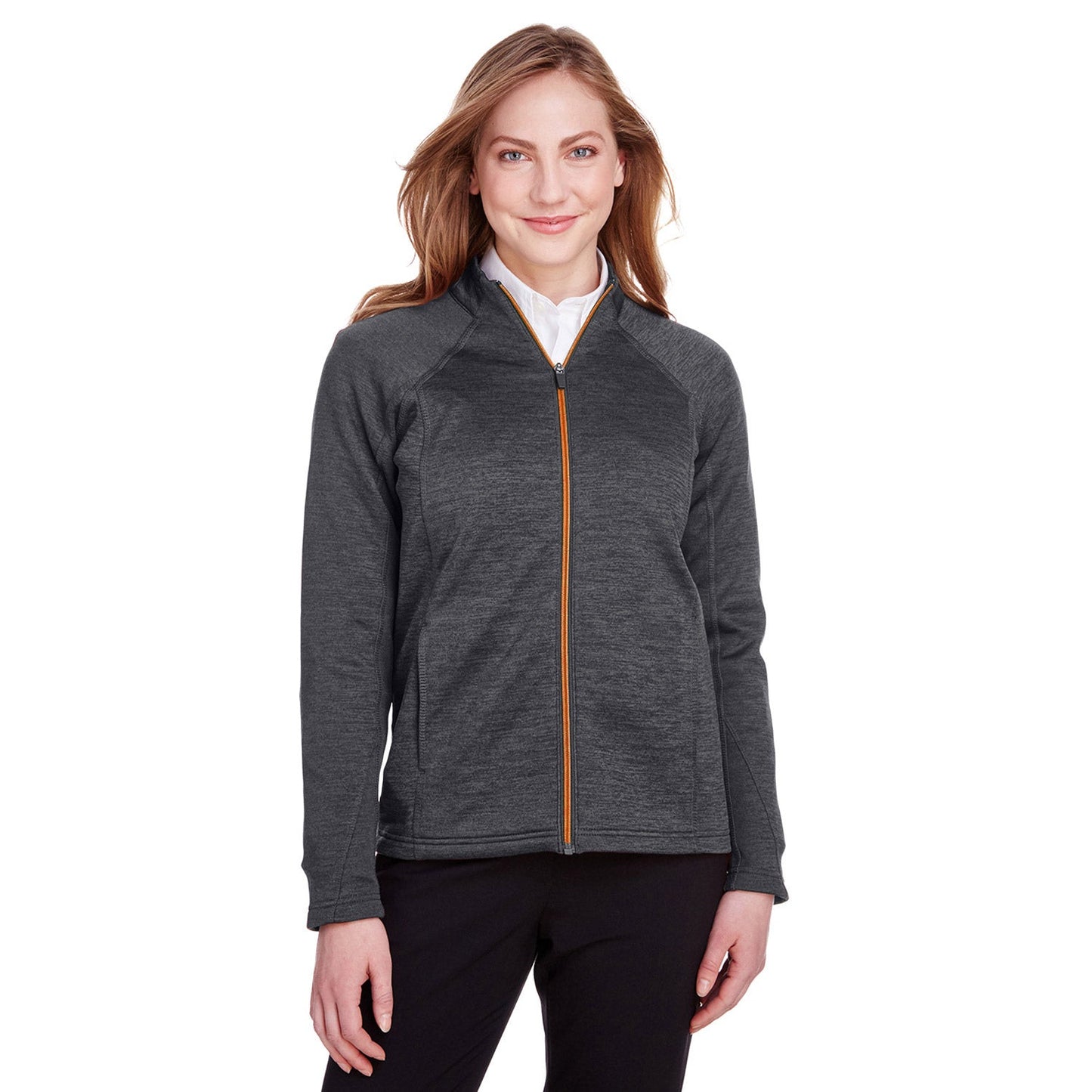 Black Heather Jacket - North End - Soft Fleece