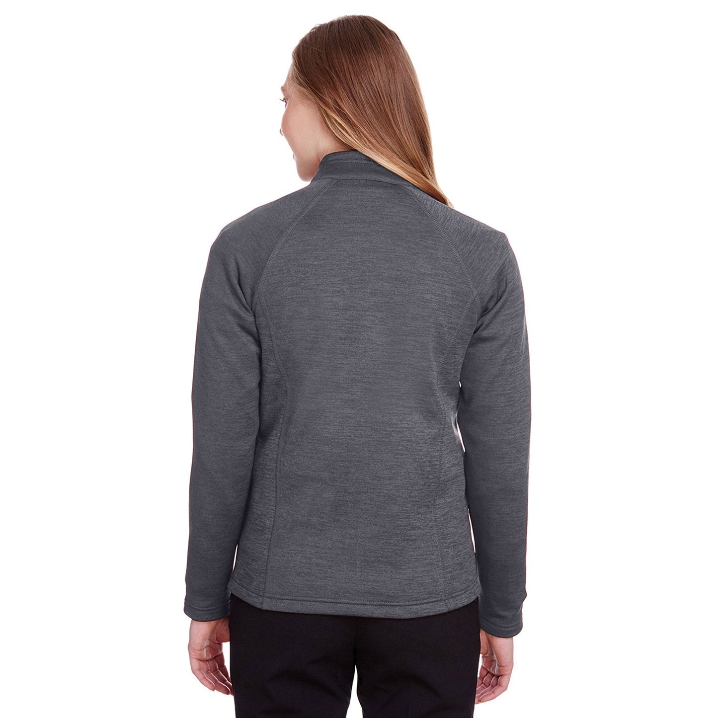 Black Heather Jacket - North End - Soft Fleece