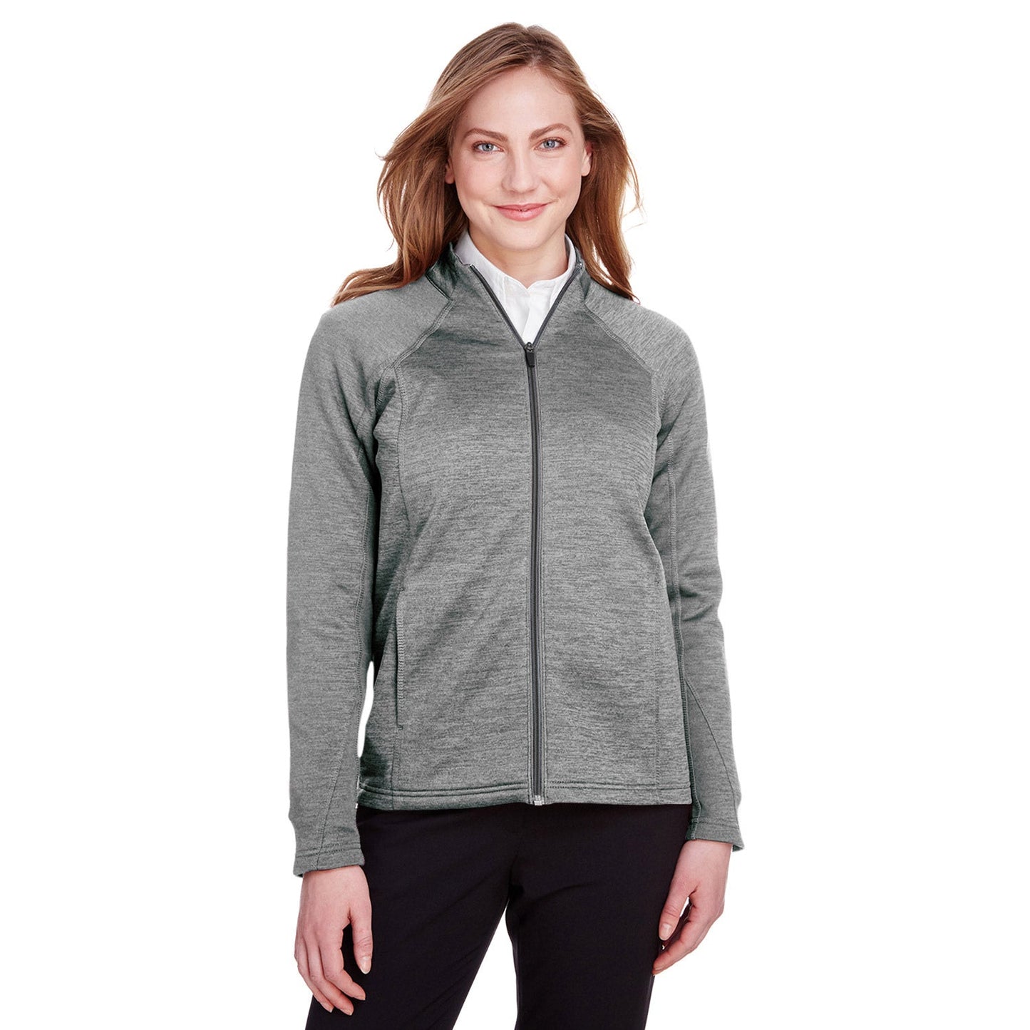 Black Heather Jacket - North End - Soft Fleece