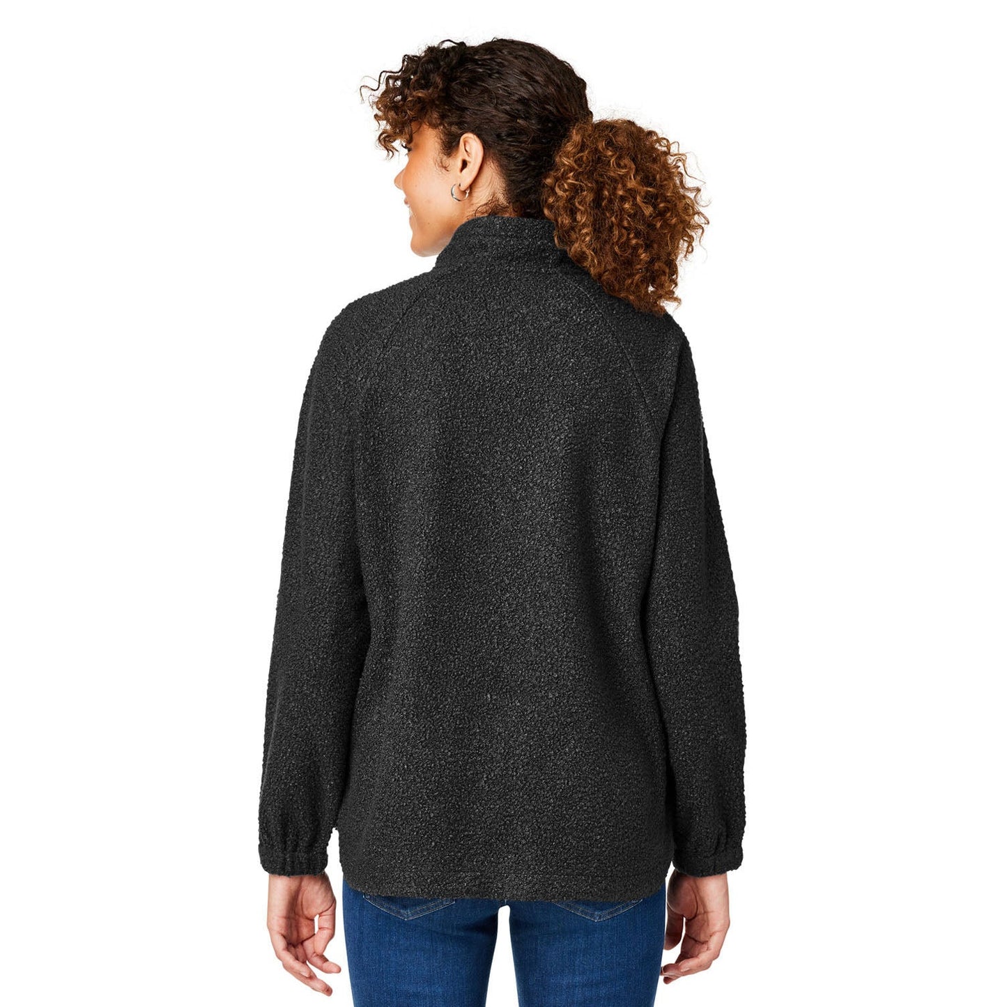 Black Sweatshirt - North End - Fleece Quarter-Zip