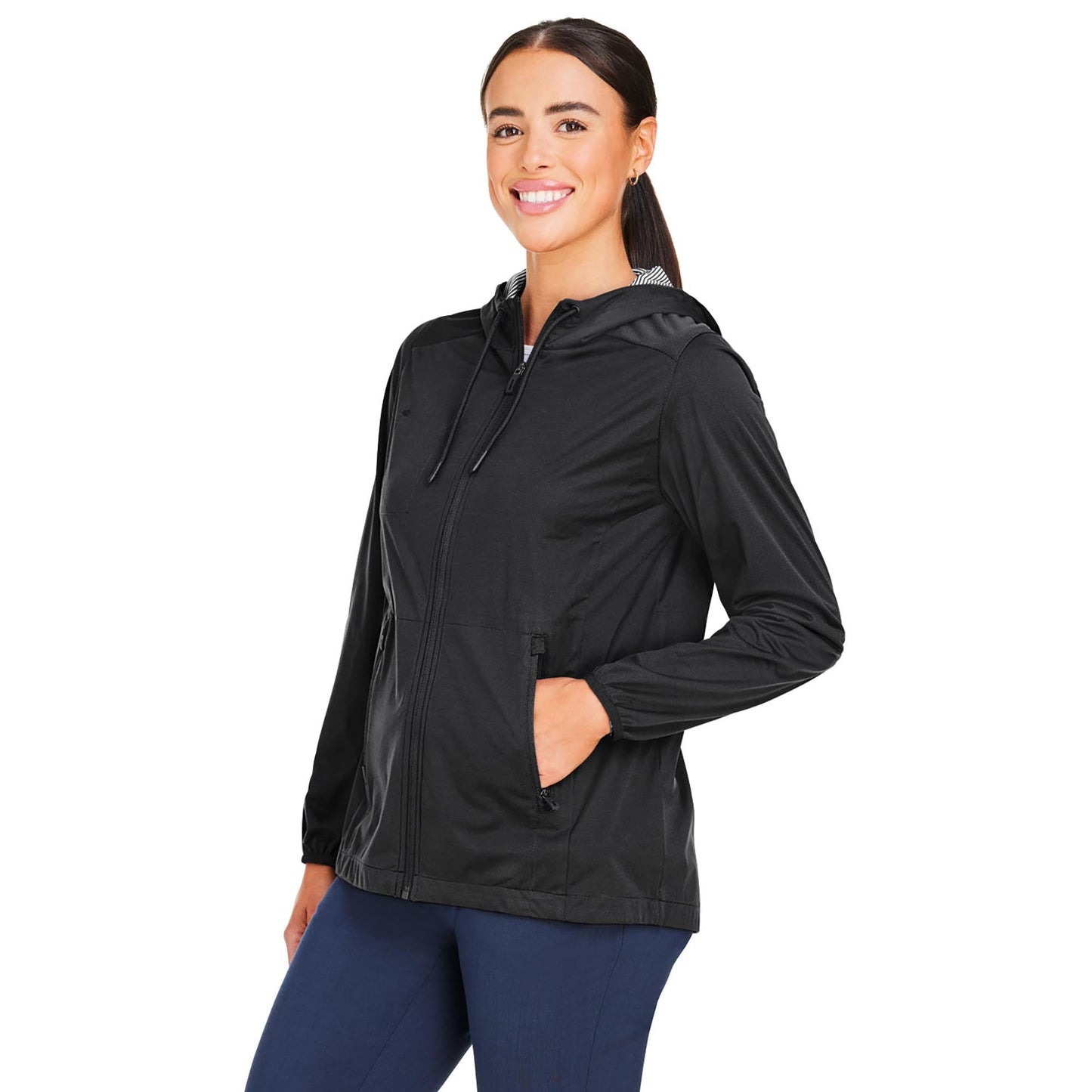 Black Heather Jacket - North End - Lightweight Design