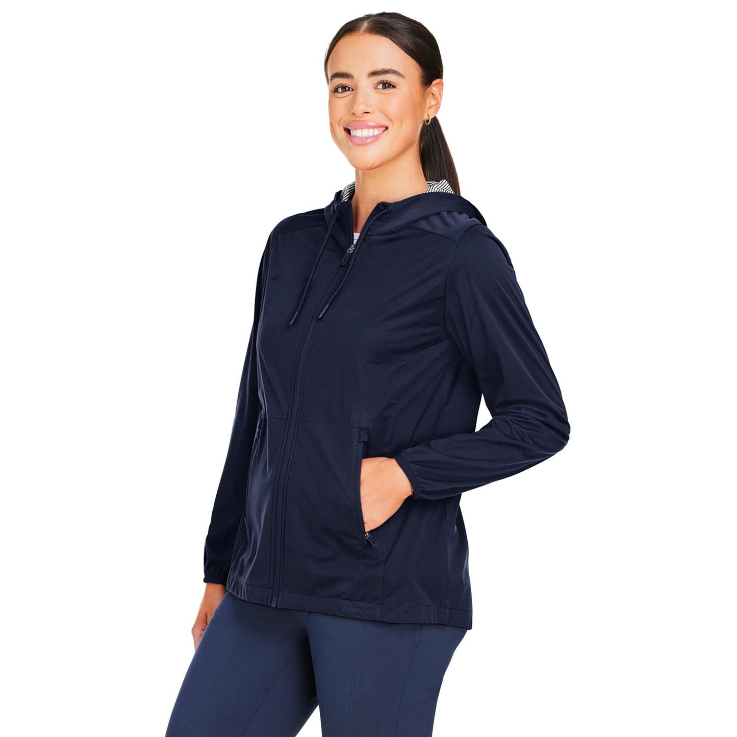 Black Heather Jacket - North End - Lightweight Design