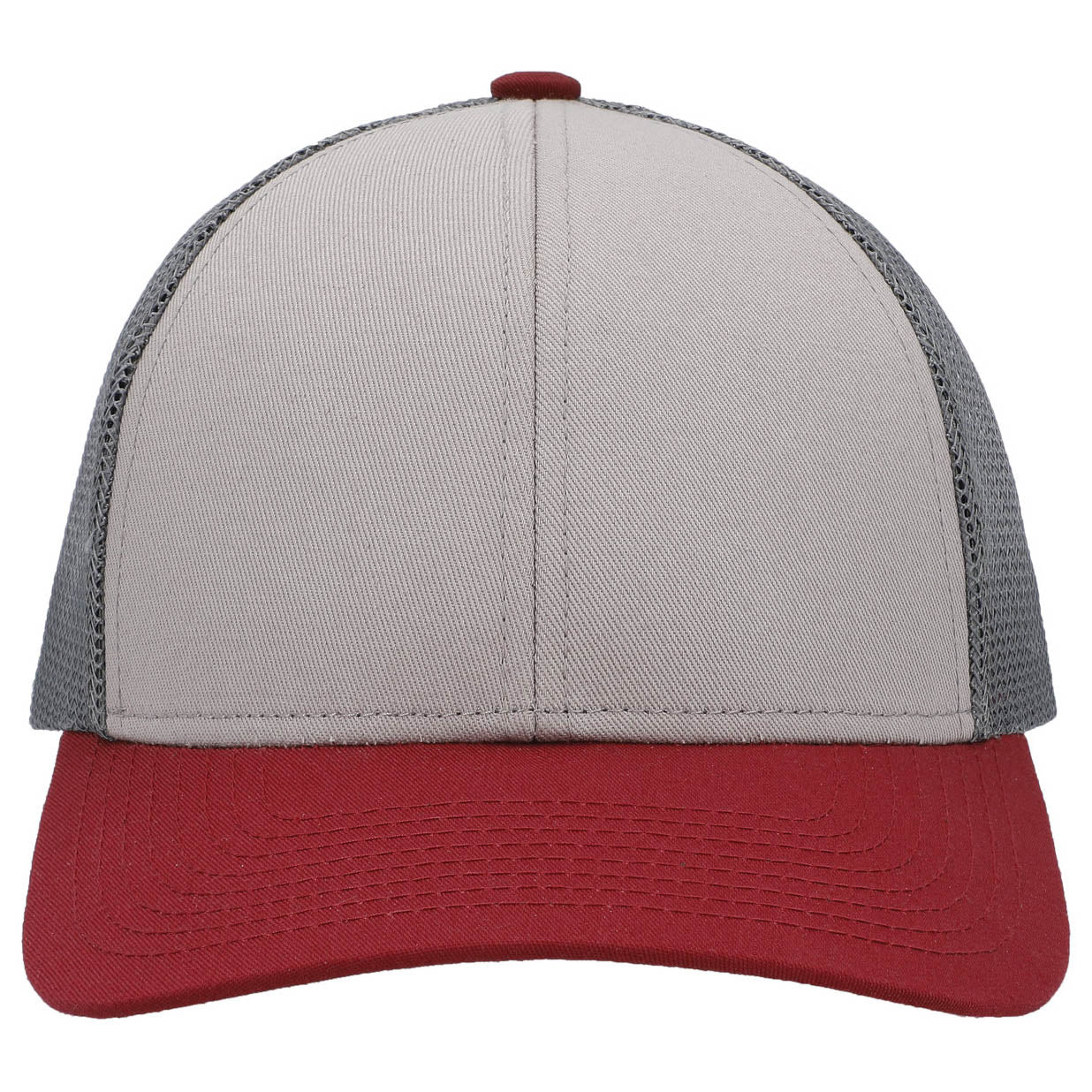 Black/White/Black Ball Cap - Pacific Headwear - Low-Pro Trucker