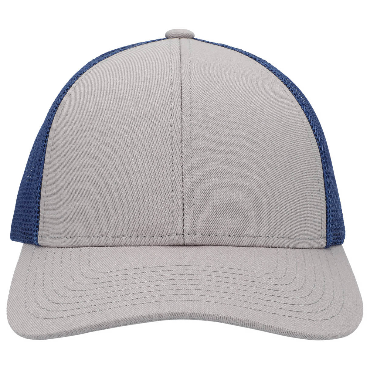 Black/White/Black Ball Cap - Pacific Headwear - Low-Pro Trucker