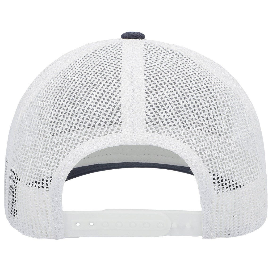 Black/White/Black Ball Cap - Pacific Headwear - Low-Pro Trucker