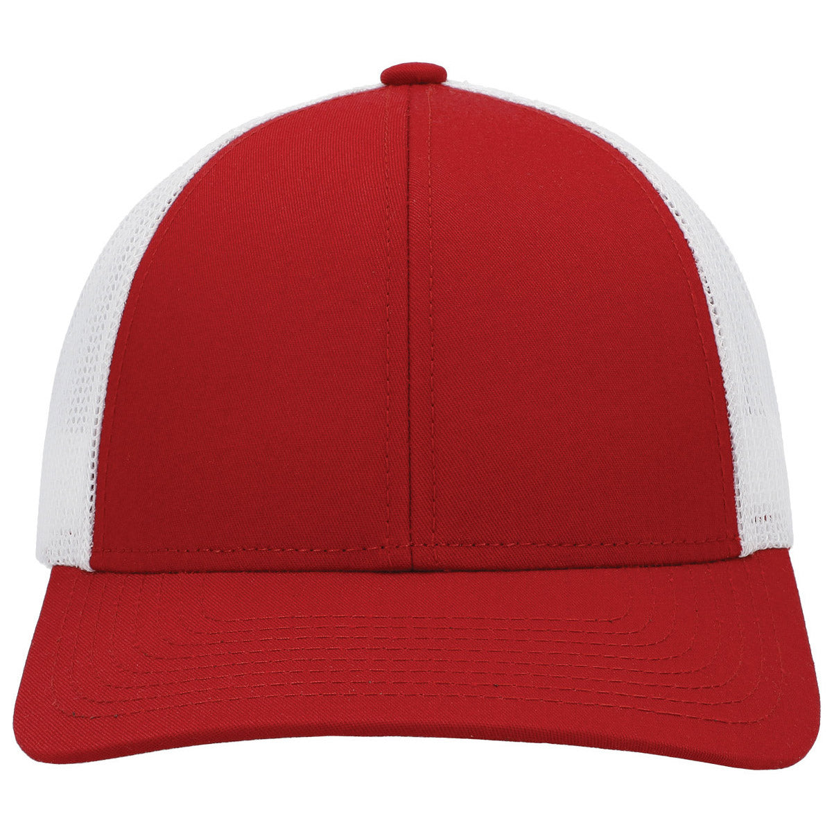 Black/White/Black Ball Cap - Pacific Headwear - Low-Pro Trucker