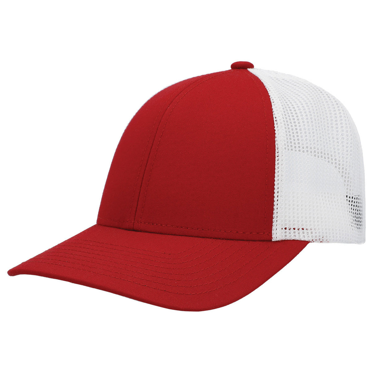 Black/White/Black Ball Cap - Pacific Headwear - Low-Pro Trucker