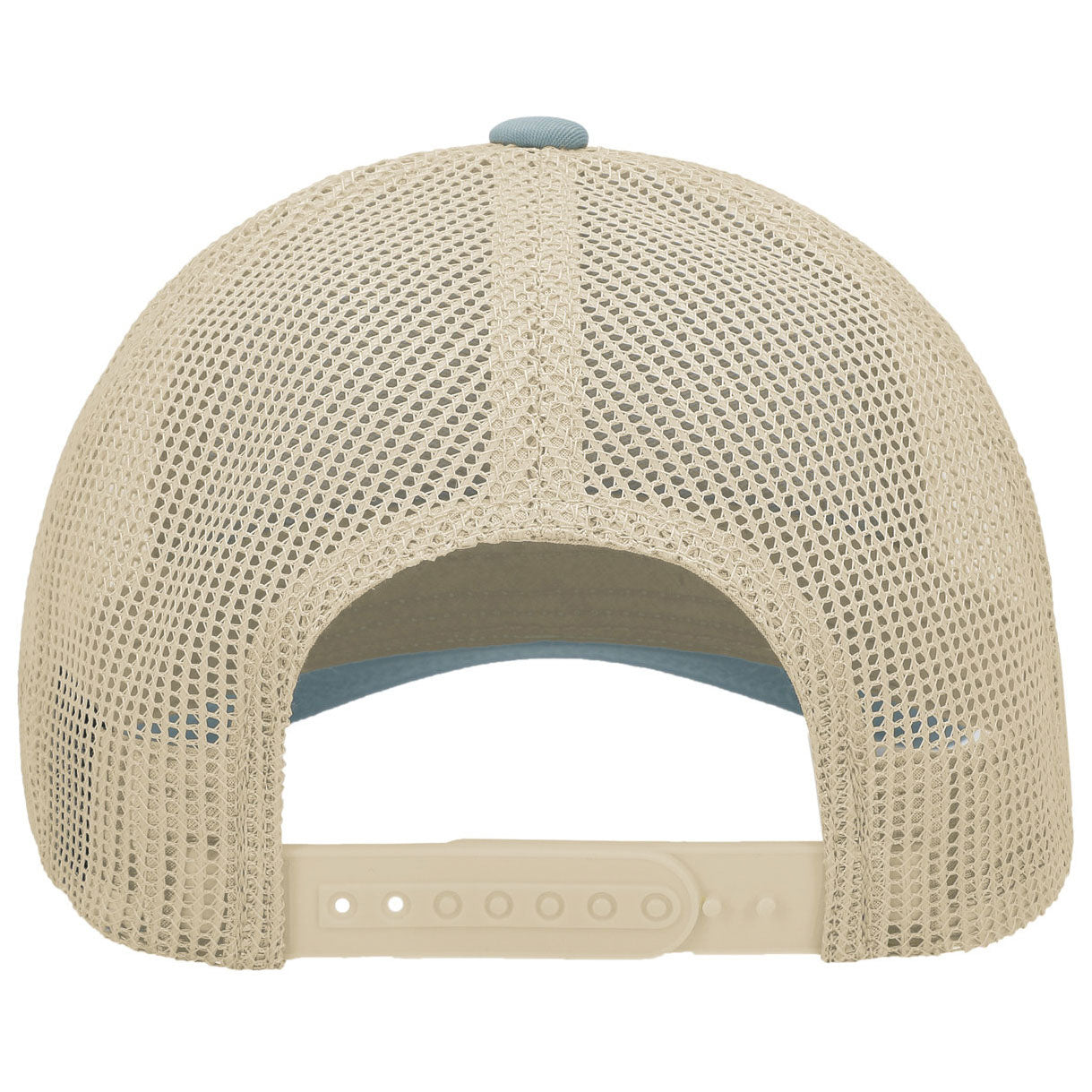 Black/White/Black Ball Cap - Pacific Headwear - Low-Pro Trucker