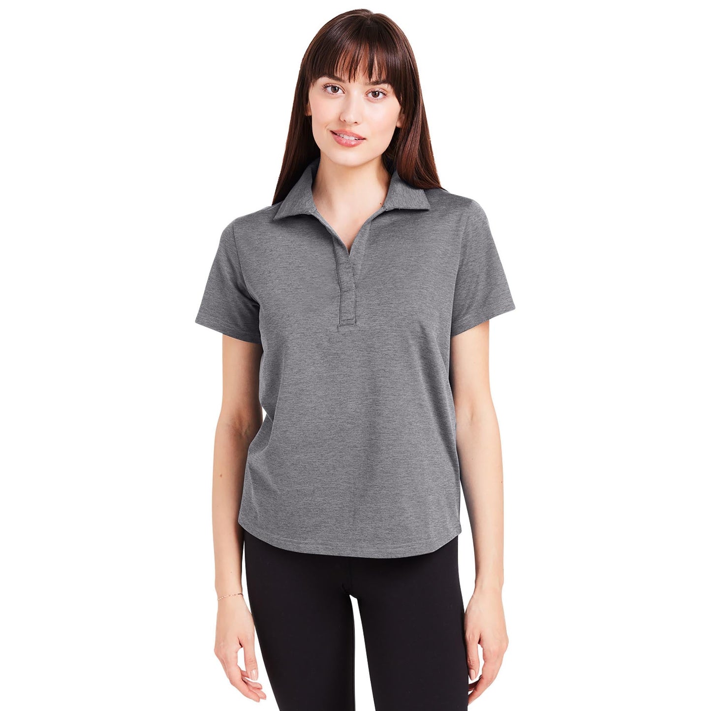 Black Polo Shirt - Glyder - Lightweight Comfort