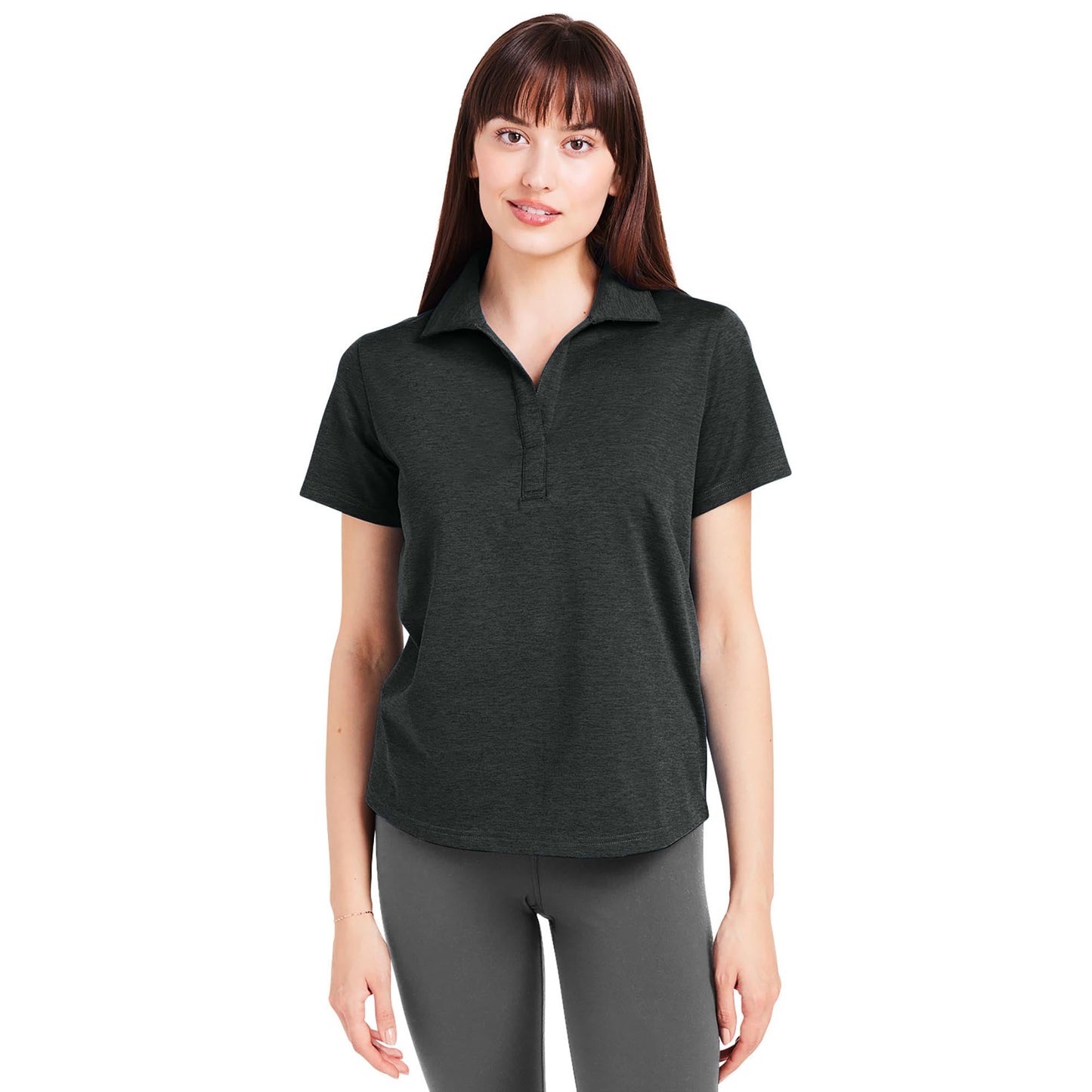 Black Polo Shirt - Glyder - Lightweight Comfort